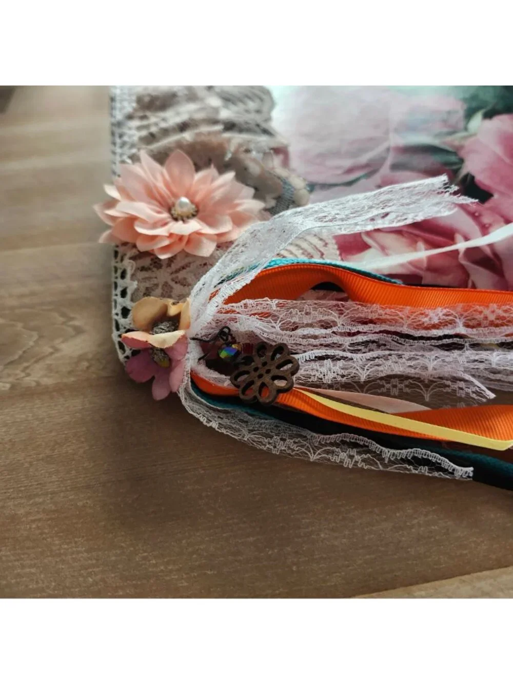 Junk Journal Handmade Hardcover Hand Bound 162 pages